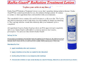 RadiaGuard product detail